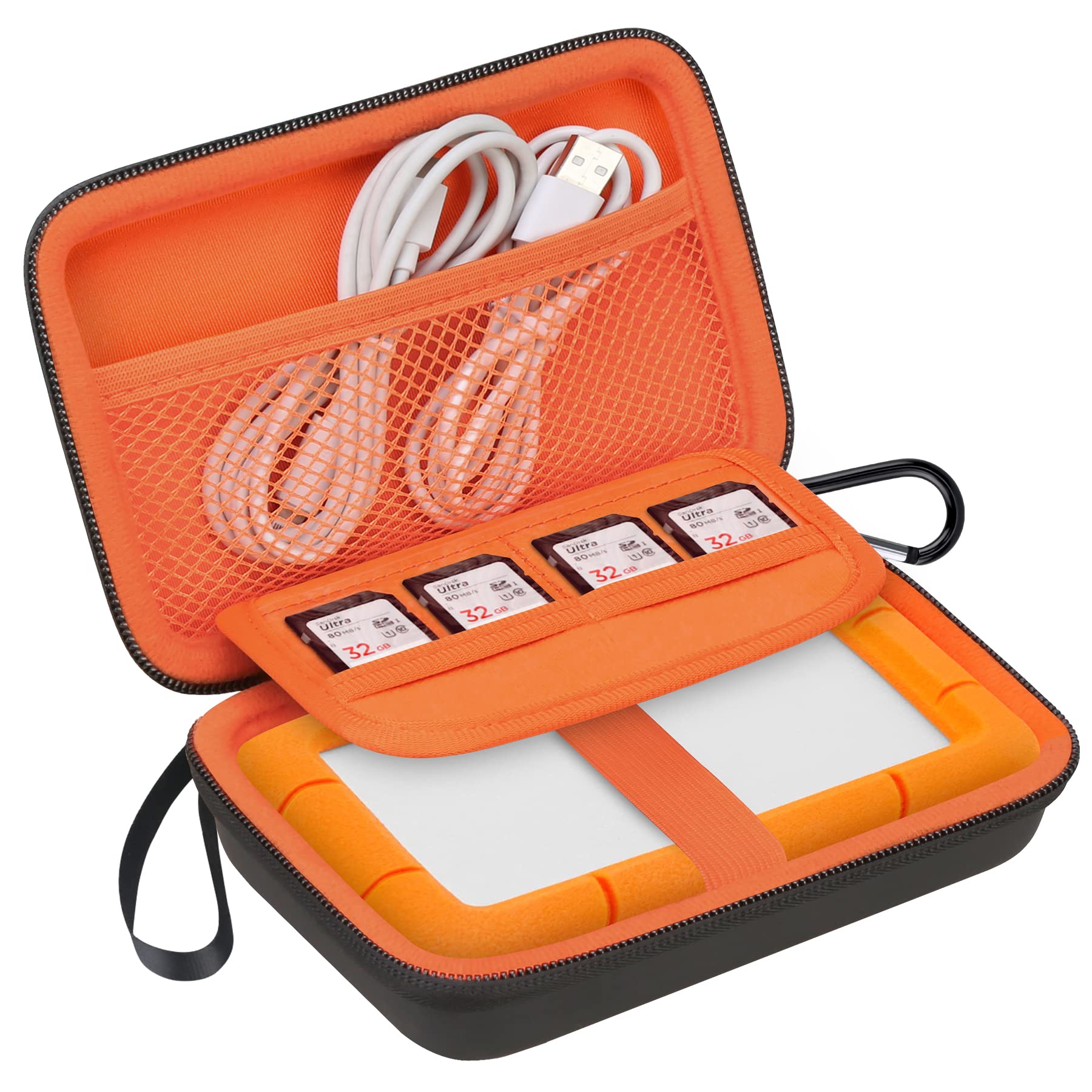 Amazon.com: Lacdo Hard Drive Carrying Case for LaCie Rugged Mini